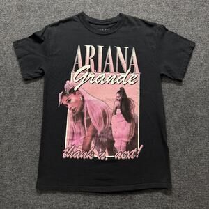 Ariana Grande Shirt Tee Mens Medium Black Sweetener World Tour 2019 Thank U Next